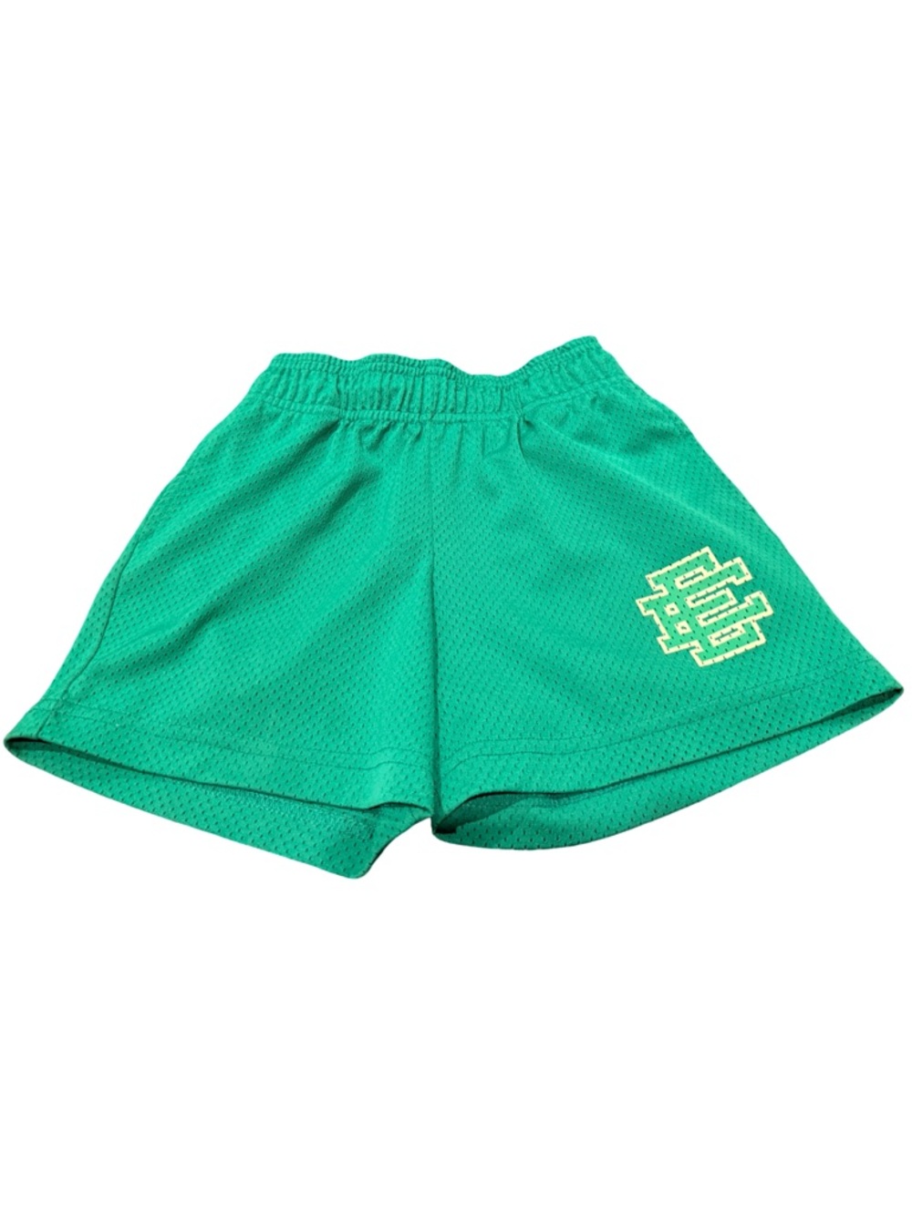 Eric Emanuel Green Mesh Kids Shorts youth medium BRAND NEW
